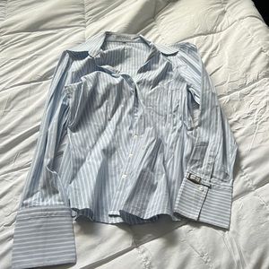 Striped Button Down Shirt